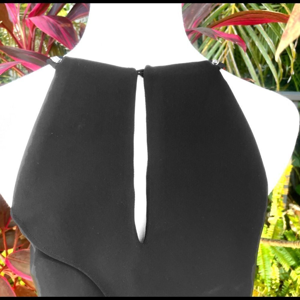Parker Mesh Inset Chain Strap Blouse - Picture 6 of 7
